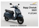 Bajaj Chetak 3501 Stylish, Smart, and Eco-Friendly Electric Scooter