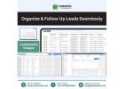 Organize & Follow Up Leads Seamlessly – Take A Demo Today!