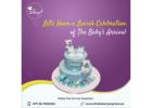 Sweet Arrival: Celebrate with a Personalized Baby Shower Cake!