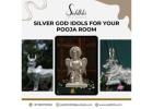 Bring Peace with Silver God Idols for Your Pooja Room