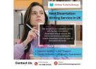 Best dissertation writing Help & Service in UK 