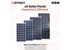 JA Solar Panel | Now Available | Zarea Limited