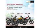 Triumph Bike Display at LittleEarth Market, Ooty April 18th & 19th, 2025