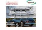 Volvo PV 544 USA type (1958-1965) bumpers by stainless steel n