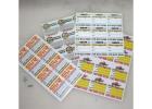 automotive service stickers
