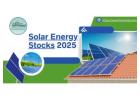 Solar Energy Stocks 2025