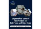 Expert Full-Service Renovation for Interiors and Exteriors