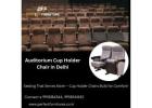 Auditorium Cup Holder Chair in Delhi | Perfect Furniture