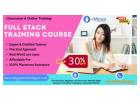 Full Stack Developer Training and Placement in Electronic City Bangalore 