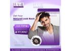 Get Premium Human Hair Patches: Free Styling & Maintenance Support