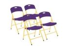 Purple Camping Chair Stylish Foldable Built for Comfort