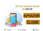 Start Your eCommerce Journey with 50% Off Amazon Clone