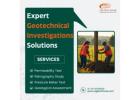 Expert Geotechnical Investigations Solutions
