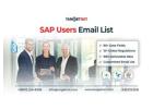 Connect with SAP Users Worldwide Using TargetNXT’s SAP Users Email List!