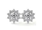 Stunning Round Lab Created Diamond Studs