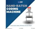 Hand Batch Coding Machine 4 MM