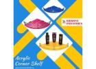 Wall Mounted Acrylic Corner Shelf Manufacturers in India