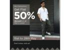 Flat 50% Discount on Cotton Lower for men