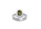 Unique Design Alexandrite Wedding Rings