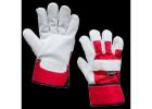 Buy Deluxe Single Palm Split Leather Work Gloves
