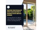 Restore Functionality with Page Electric’s Sliding Door Service Experts