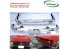 Triumph TR6 (1974-1976) bumpers by stainless steel new 