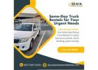 Same-Day Truck Rentals for Your Urgent Needs! 