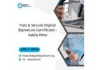 Fast & Secure Digital Signature Certificate – Apply Now