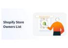 Shopify Store Owners List – Verified & Discounted