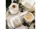 HappyLyfe’s The Lux Bloom Floral Soy Candle – Handmade and Sustainable