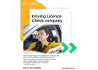 Instant Driving License Verification Service