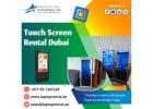 Need a Touch Table or Vertical Display for Hire?