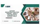 Udyam Registration for MSMEs – Apply Online with Expert Help