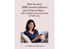 Attn: Mothers in L.A!! Earn Passive Daily Pay With a Community to Back You