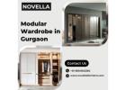Stylish Modular Wardrobe in Gurgaon – Designed by Novella Kitchens
