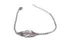 Elegant Feather Bracelet – Silver Jewellery for Women | Latest Design & Price in India