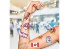 Select Top Quality Custom Temporary Tattoos at Wholesale Prices for Giveaways 