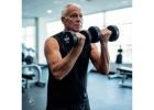 Dumbbell workout seniors