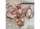 20th Birthday Balloons Bouquet in Dubai 