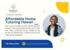 Affordable Home Tutoring Hawaii