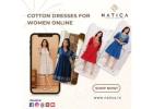 cotton dresses for women online
