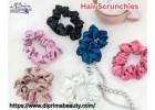 Latest Collection of Designer Hair Scrunchies in Stock