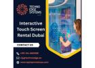 Latest Tech in Interactive Touch Screen Rentals Dubai