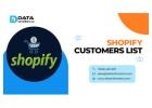 Get in touch with Shopify Customers with Our Verified Shopify Customers List  