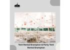 Affordable Tent Rental Brampton Services by Tent Buddies