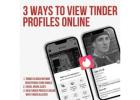 search for a tinder profile