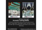 Acoustic Ceiling Baffle | Hanging Acoustic Baffles | ABI-Acoustic Board India®