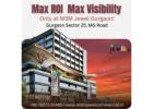 Flagship Visibility at M3m Jewel Retail Location