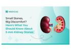 Dealing with 5 mm Kidney Stones? Causes, Signs & When to See a Doctor