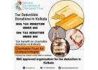 Donate Smartly with Tax Deductible Options in Kolkata